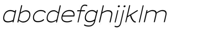 Chankfurter Extended Light Italic FONT