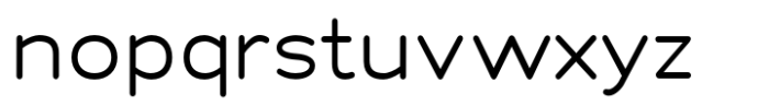 Chankfurter Extended Regular Font LOWERCASE