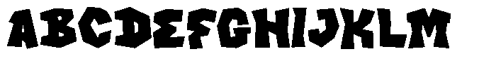 Chankiz Font UPPERCASE