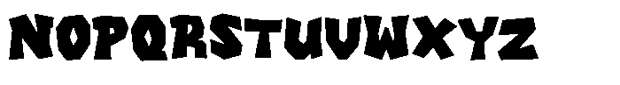 Chankiz Font LOWERCASE