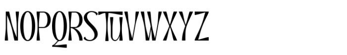 Channery Font UPPERCASE
