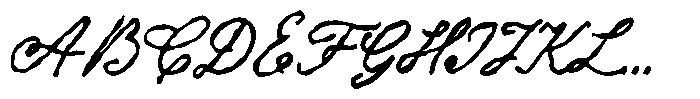 Chanson Reverie Script Font UPPERCASE