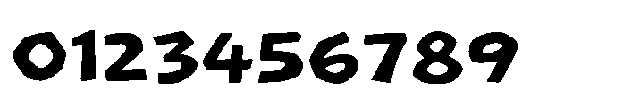Chaos Block Two Font OTHER CHARS