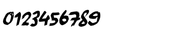 Chaos Manual Italic Font OTHER CHARS