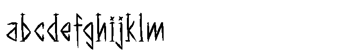 Chaotic Runes Regular FONT