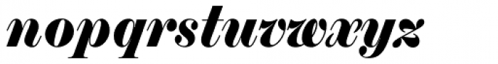 Chapman Black Condensed Italic Font LOWERCASE