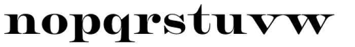 Chapman Black Extended Font LOWERCASE