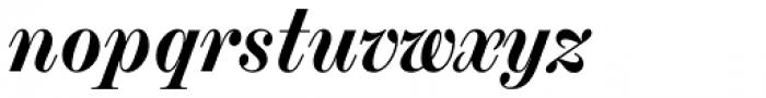 Chapman Bold Condensed Italic Font LOWERCASE