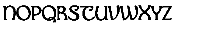 Chapman House Font UPPERCASE