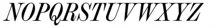 Chapman Medium Condensed Italic Font UPPERCASE