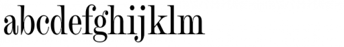 Chapman Regular Condensed Font LOWERCASE