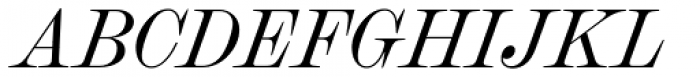 Chapman Regular Italic Font UPPERCASE