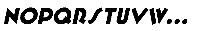 Chapter Play JNL Chapter Play Oblique JNL Regular Font LOWERCASE