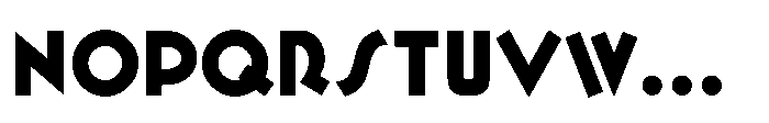 Chapter Play JNL Regular Font LOWERCASE