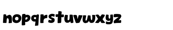 Chapuza Regular Font LOWERCASE