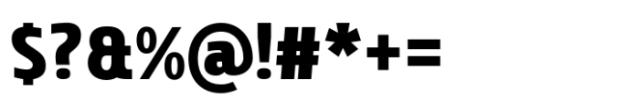 Character Sans Bold Font OTHER CHARS
