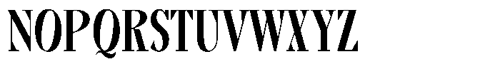 Charbit Font LOWERCASE