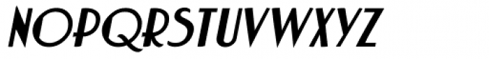 Charbonne Bold Oblique Font LOWERCASE
