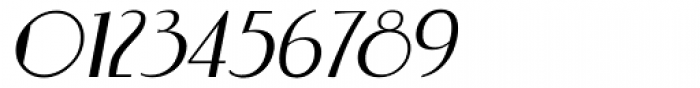 Charbonne Oblique Font OTHER CHARS