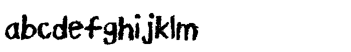 Charcoal Crayon FONT