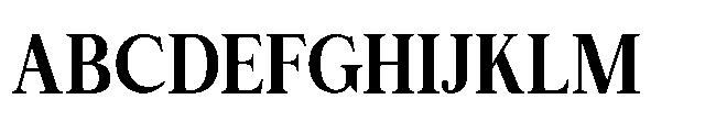 Charem Editorial Bold Font UPPERCASE