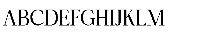 Charem Editorial Light Font UPPERCASE