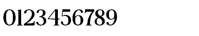 Charem Editorial Medium Font OTHER CHARS