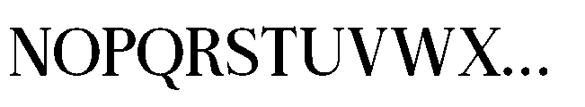 Charem Editorial Medium Font UPPERCASE