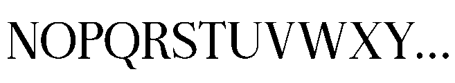Charem Editorial Regular Font UPPERCASE