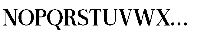 Charem Editorial Semi Bold Font UPPERCASE