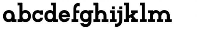 Charifa Serif Bold Font LOWERCASE