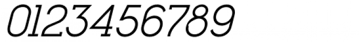Charifa Serif Light Oblique Font OTHER CHARS
