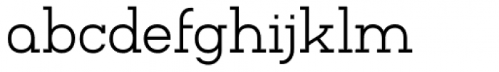 Charifa Serif Light Font LOWERCASE