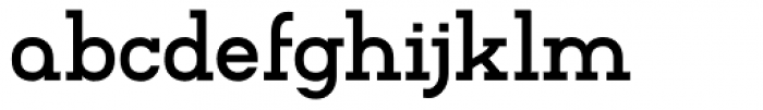 Charifa Serif Medium Font LOWERCASE