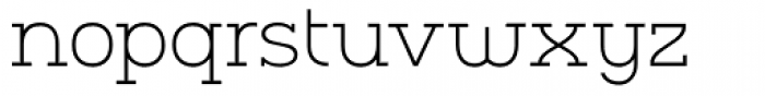 Charifa Serif Thin Font LOWERCASE