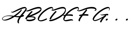Charity Thomas Italic Font