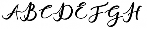 Charlinda Regular Font UPPERCASE