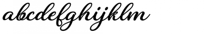 Charline Italic Font LOWERCASE