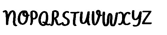 Charliney Pudding Bold Font UPPERCASE