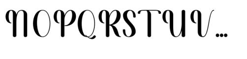 Charlingstone Font UPPERCASE