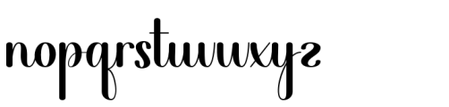 Charlingstone Font LOWERCASE