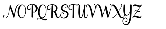 Charlotte Modern Font UPPERCASE