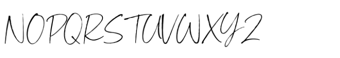 Charlotte Signature Font UPPERCASE