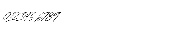 Charlove Rhythm Italic Font OTHER CHARS