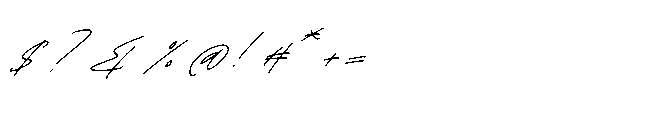 Charlove Rhythm Italic Font OTHER CHARS