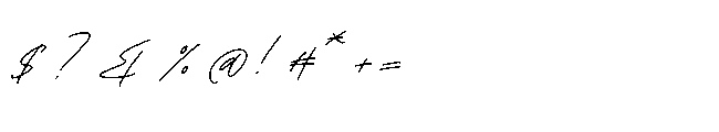 Charlove Rhythm Regular Font OTHER CHARS