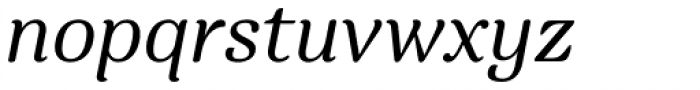 Charm Light Italic Font LOWERCASE