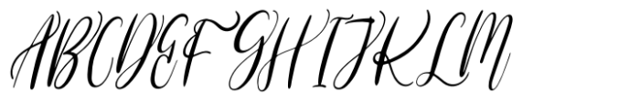 Charmelli Italic Font UPPERCASE
