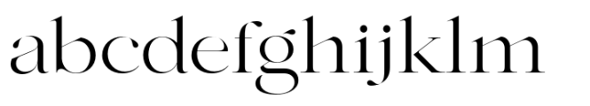 Charming Classy Regular Font LOWERCASE