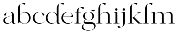 Charming Decotra Regular Font LOWERCASE